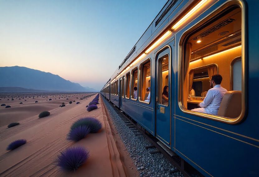 Luxury desert train
