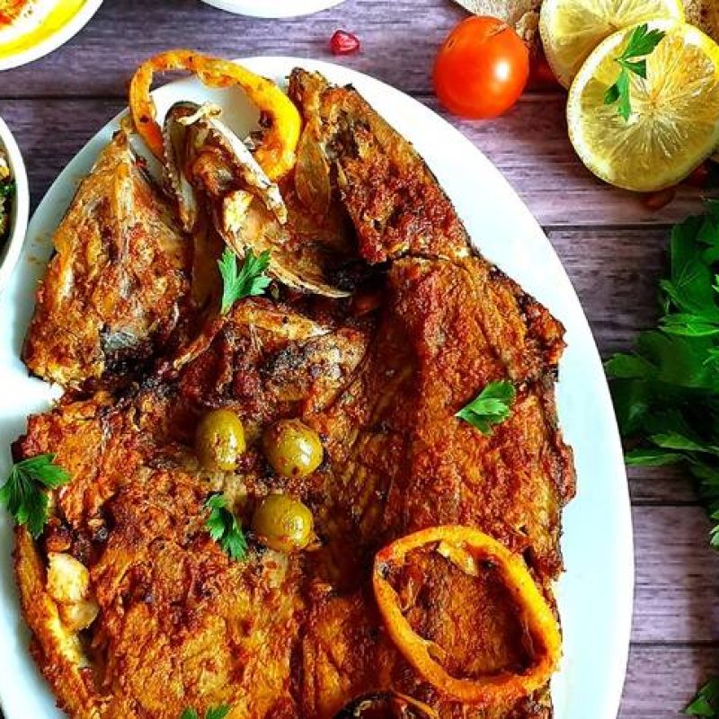 Grilled Seafood (Samak Mashwi)_